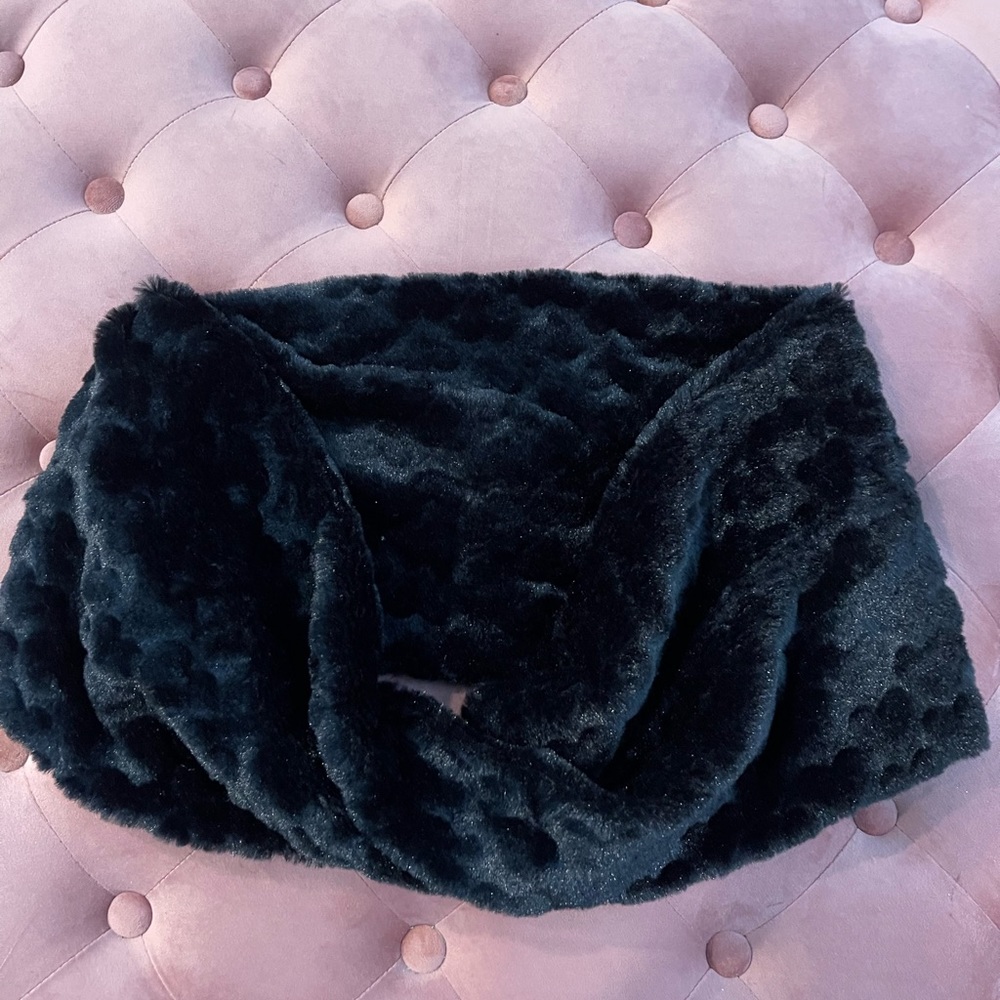 Faux Fur Shawl for a Young Fashionista